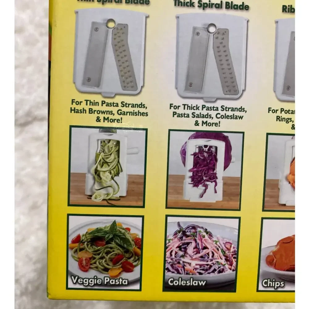 Veggetti Pro Tabletop Spiral Vegetable Cutter NEW
